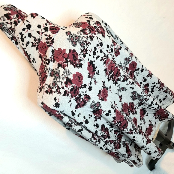 Kensie Womens Floral Sweater Jacket Medium - Picture 7 of 7